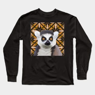 Ring-tailed Lemur Long Sleeve T-Shirt